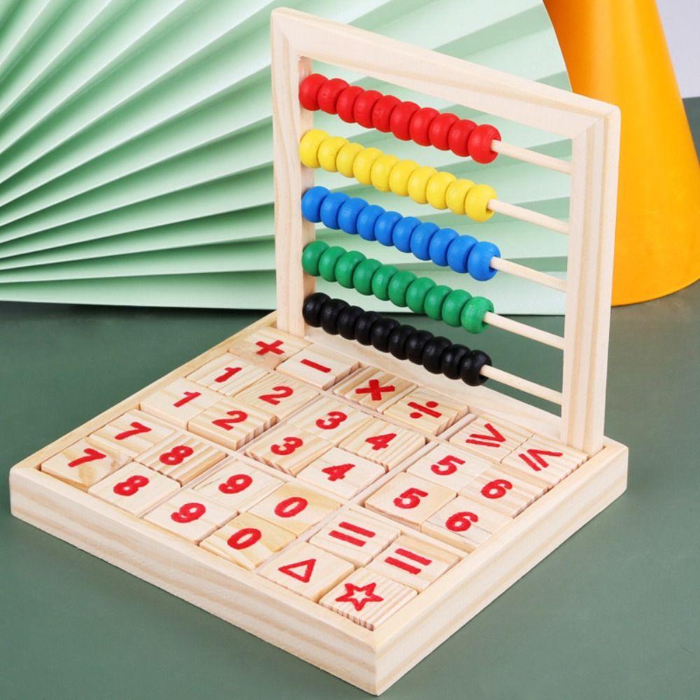 Wooden Learning Mathematics Tool Montessori Toy Montessori Educational Toy 3-6 Year Olds