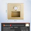 Luce notturna ricaricabile con sensore di movimento