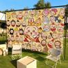 flag Cute Decoration D Outdoor Picnic Party Art Hanging Home Camping Party Banner Best C-Chiikawa sellers