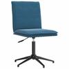 VidaXL Dining Chair Blue Velvet, Chair, Living Room Chair, Accent Chair, Kitchen Chair, Dining Room Seat, 4101277