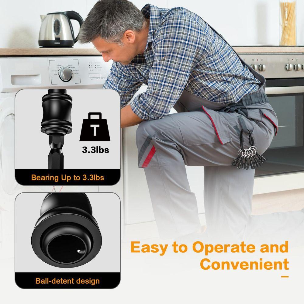 Durable 1/4 Socket Bit Holder Storage Screwdriver Bits Holder Tool Organizer  Electronic Drill