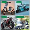 Motorcycle Horn 12V 48V 60V Universal Waterproof Electric Horn Moto Bike Motor ScooterSuper Loud Round Speaker