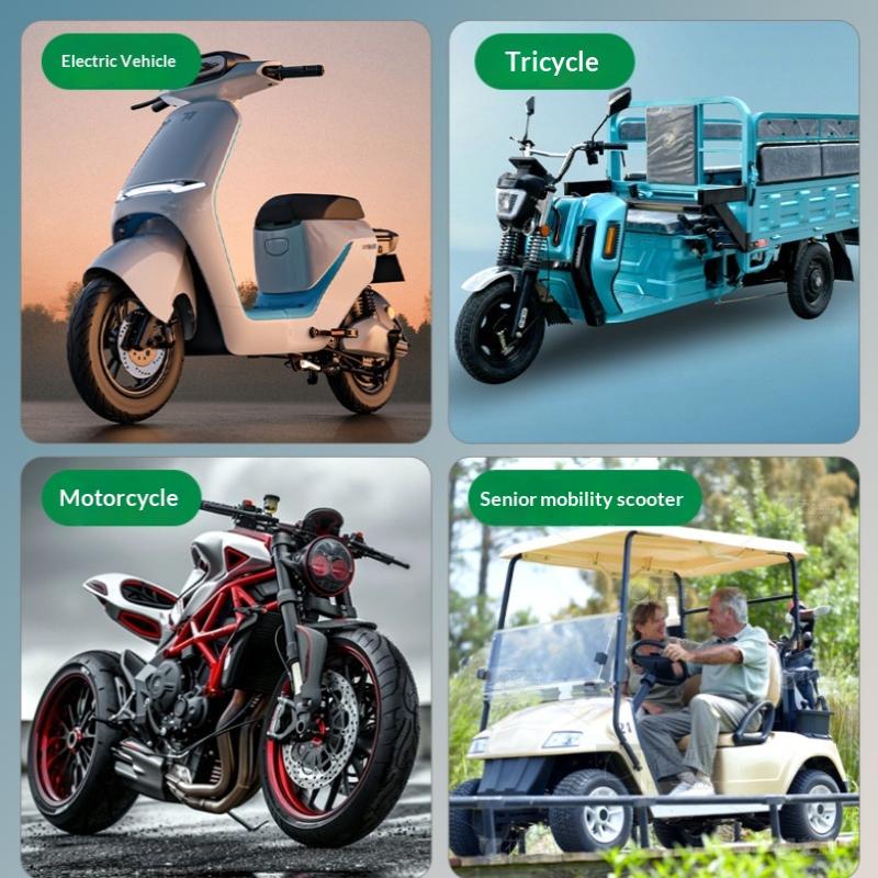 Motorcycle Horn 12V 48V 60V Universal Waterproof Electric Horn Moto Bike Motor ScooterSuper Loud Round Speaker