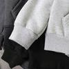 Men's/Women's Warm Plus Velvet Hooded Cardigan - Thick, Loose-Fit, Solid Color Zipper Sweater for Fall/Winter