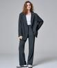 MALOUPE 2115 Stretch Semi-Wide Pants (Dark Gray)