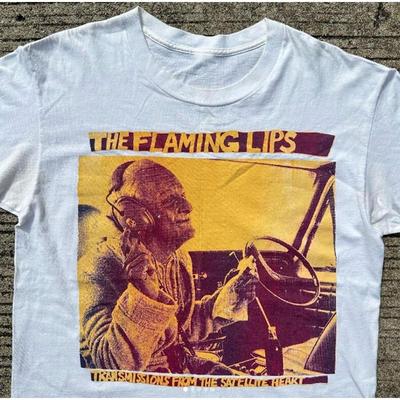 The Flaming Lips Band White T Shirt Cotton S 234Xl