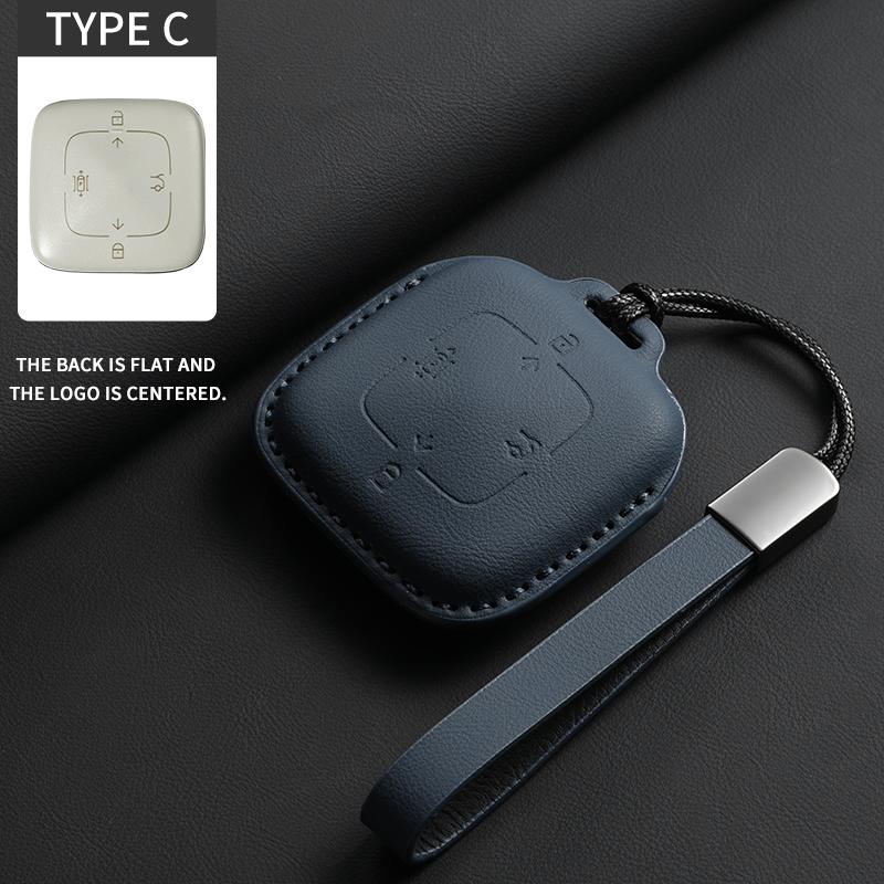 Original Color Car Key Case Cover For ZEEKR X 001 007 009 7X 007GT MIX Anti-Scratch Auto Keychain Protector Shell Accessories