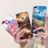 Clear For Honor 9 Lite Case Cute Cat Fashion Flowers Funny Painted Back Cover For Honor 9Lite Phone Case LLD-L21 LLD-L31 LLD-L11
