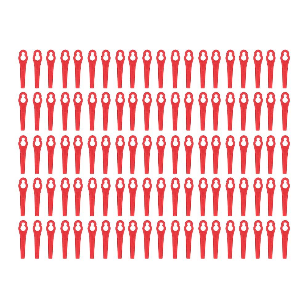 100pcs Plastic Plastic Cutter Blades Nylon Plastic Trimmer Blades Garden Pruning