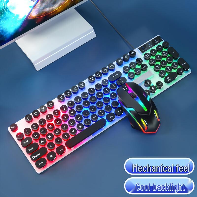 

Youshi Wireless RGB Custom Mechanical Keyboard and Mouse Combo
