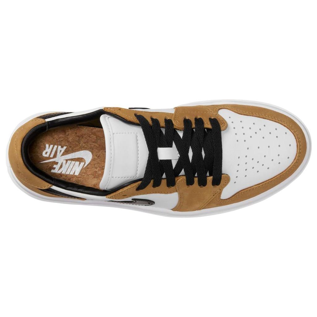 Air Jordan 1 Elevate Low Rookie of the Year Women Sneakers Brown Golden-Harvest Black DH7004-701