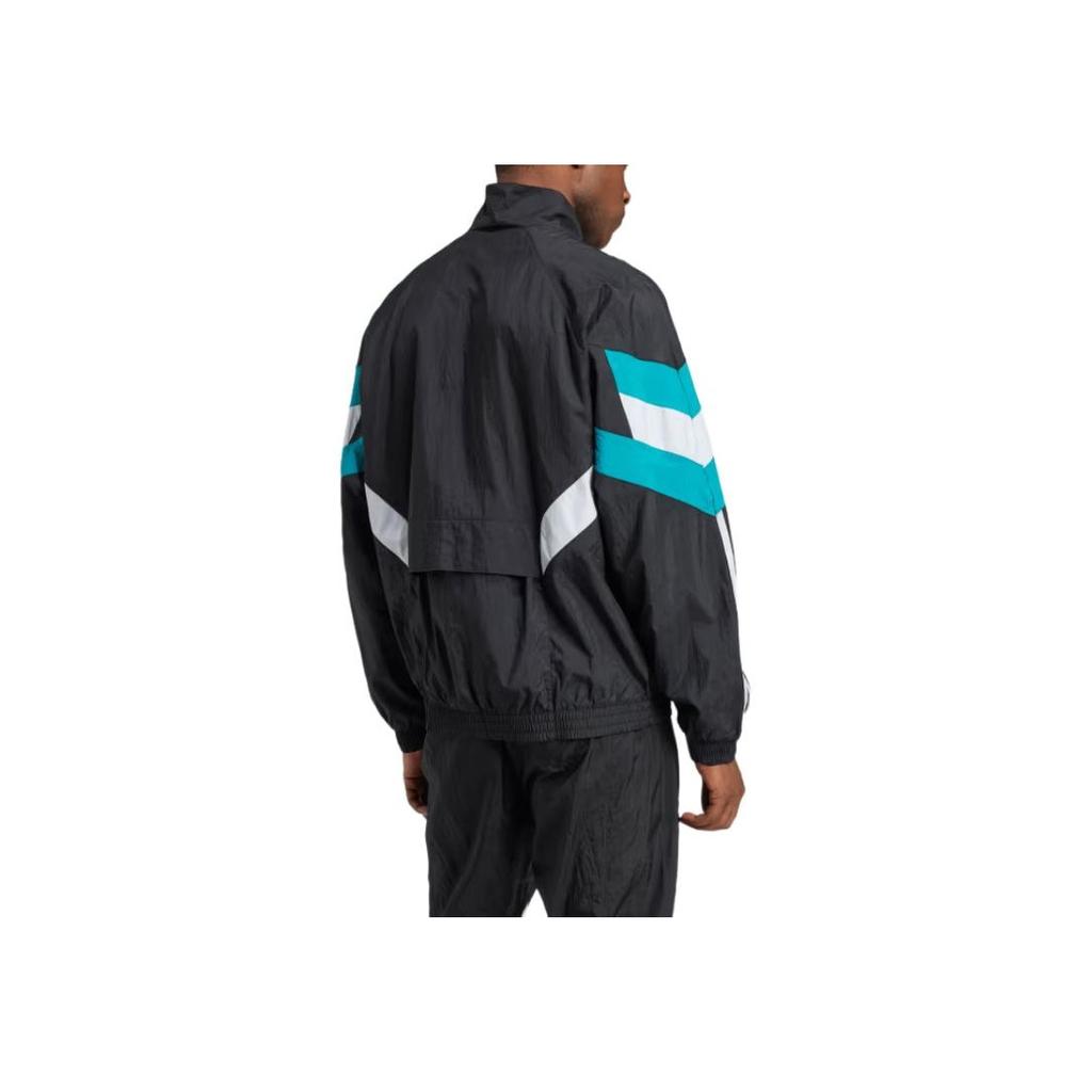 adidas Originals Top FW24 Newcastle United FC Series Zipper Stand Collar Comfortable Jacket Men Jacket Black IX5155