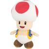 Sanei Boeki Super Mario All Star Collection Toad Plush Toy 11x10x20cm