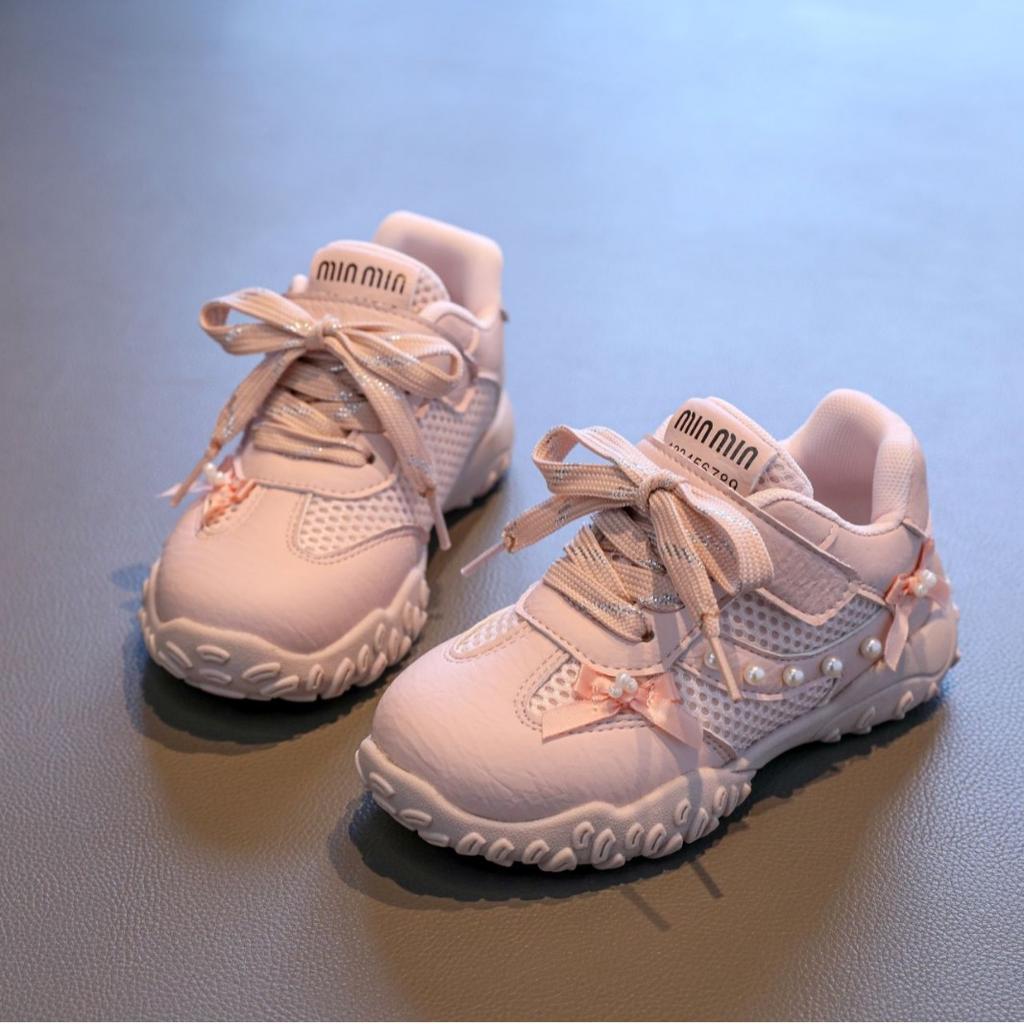 Girls shoes 2025 new children's sports shoes autumn girls silver princess training shoes female treasure casual super fire