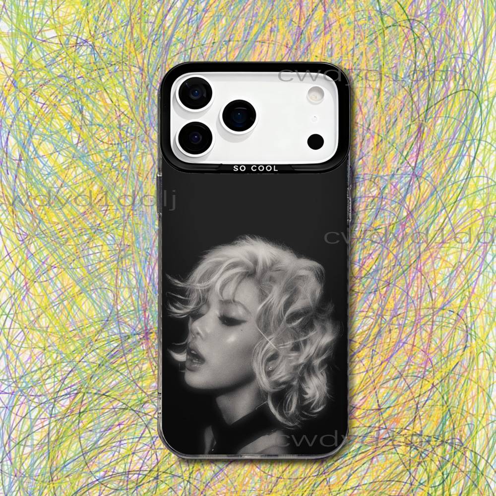 L-LISA LALISA Alter Ego Phone Case For iPhone 17,16,15,14,13,12,X,8,Pro,Max,Plus,SE4,Air,Mini HD Black IMD Matte