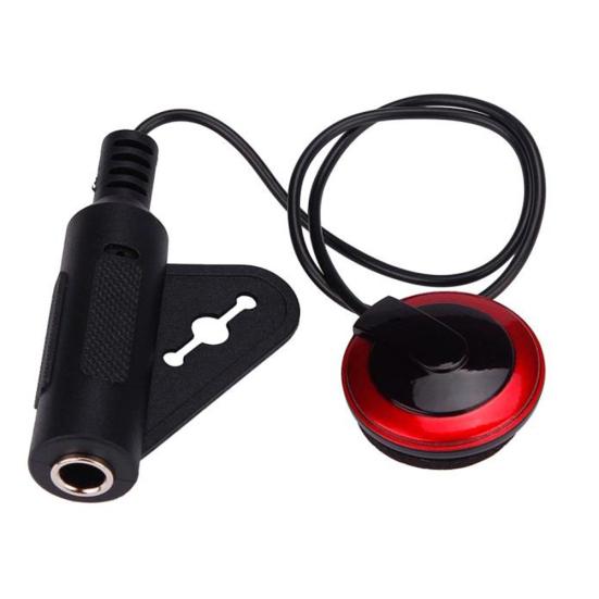 Portable Acoustic Piezo Contact Microphone Pickup Guitar Violin Mandolin Ukulele
