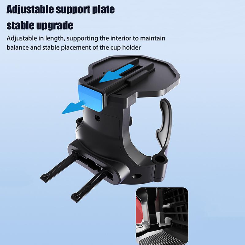 Autobecherhalter, Teetassenhalter, multifunktionaler, stabiler Aschenbecherhalter