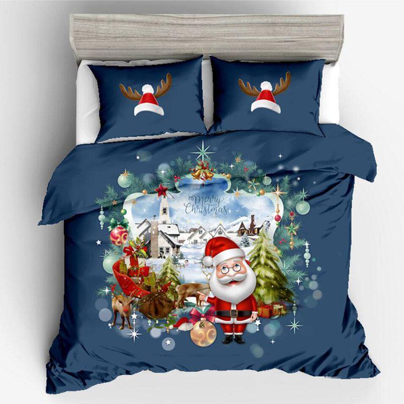 High-quality Father Christmas Duvet Cover And Pillowcases For All Bed Sizes