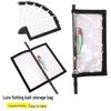 Transparent PVC Treble Hook Guard Bag - Anti-tangle Lure and Rod Protector for Fishing