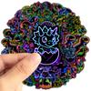 10/30/50pcs Neon Style Dinosaur Graffiti Stickers Kawaii Animal Decals DIY Skateboard Helmet Bicycle Cute Cartoon Sticker