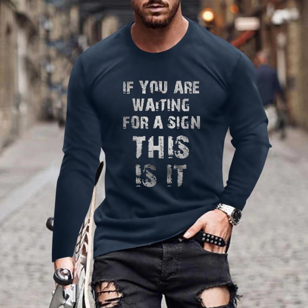 Men's T Shirt Graphic Abstract Neck Clothing Apparel Outdoor Long Sleeve Print Fashion Designer Vintage