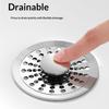 1Pcs Anti-Leak Water Stopper Anti-Odor Replacement Core Press Spring‑Loaded Basin Drain Stopper For Bathroom Sink Washbasin