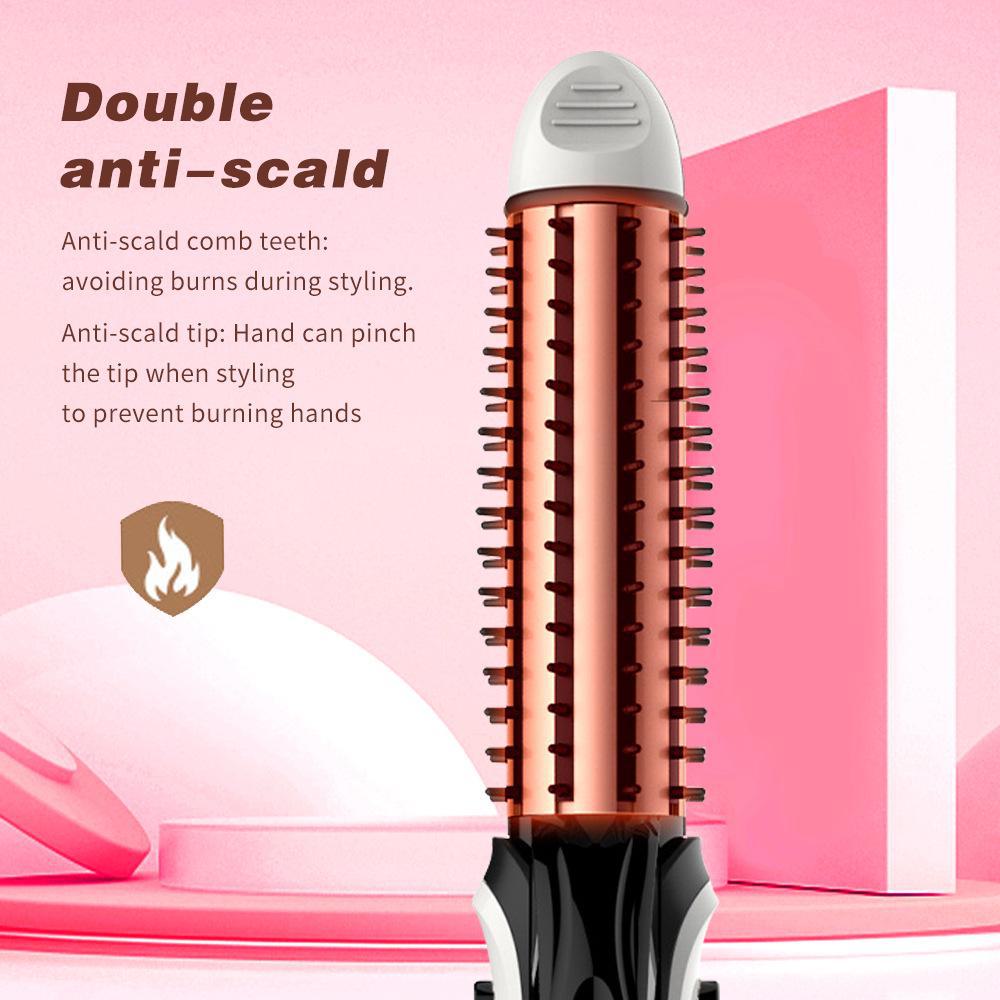 Digital Display Hair Curler & Straightener - Automatic, Dual-Purpose Curling Iron