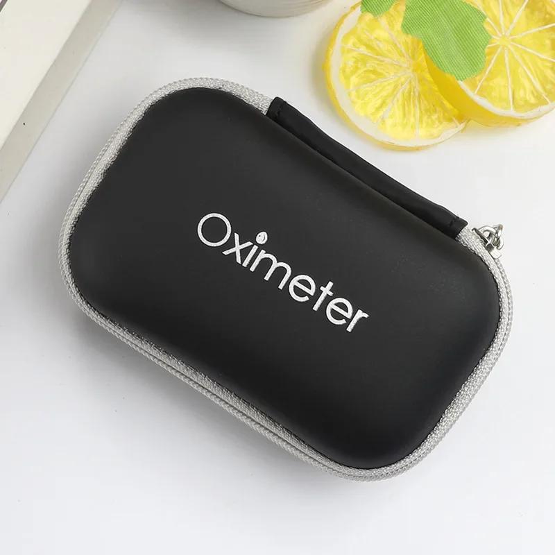 

Portable Oximeter Storage Bag, Finger Clip Organizer Pouch for Home Use - Detector Box Case, Useful Things Accessories Holder 9X6X4CM