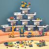English Version Portable Storage Box Children'S Assembled Granular Building Block Snow Flake Toy
