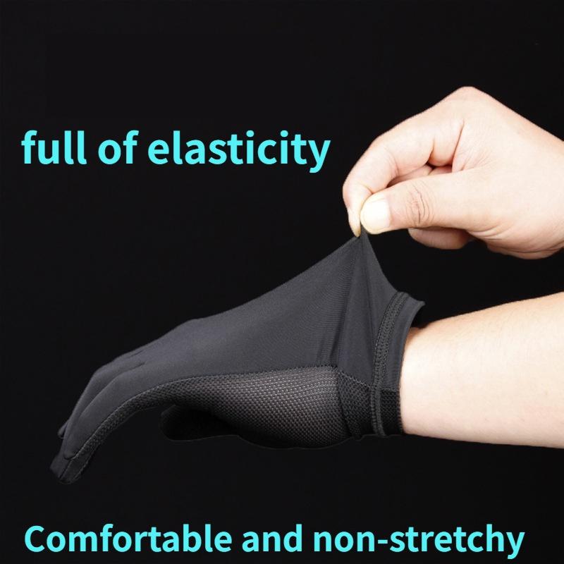 Yaz için Motosiklet Astar Eldivenleri, İnce Siyah Yumuşak Astar İç Eldivenler Kayak Bisikleti Motosiklet Sporu Rahat