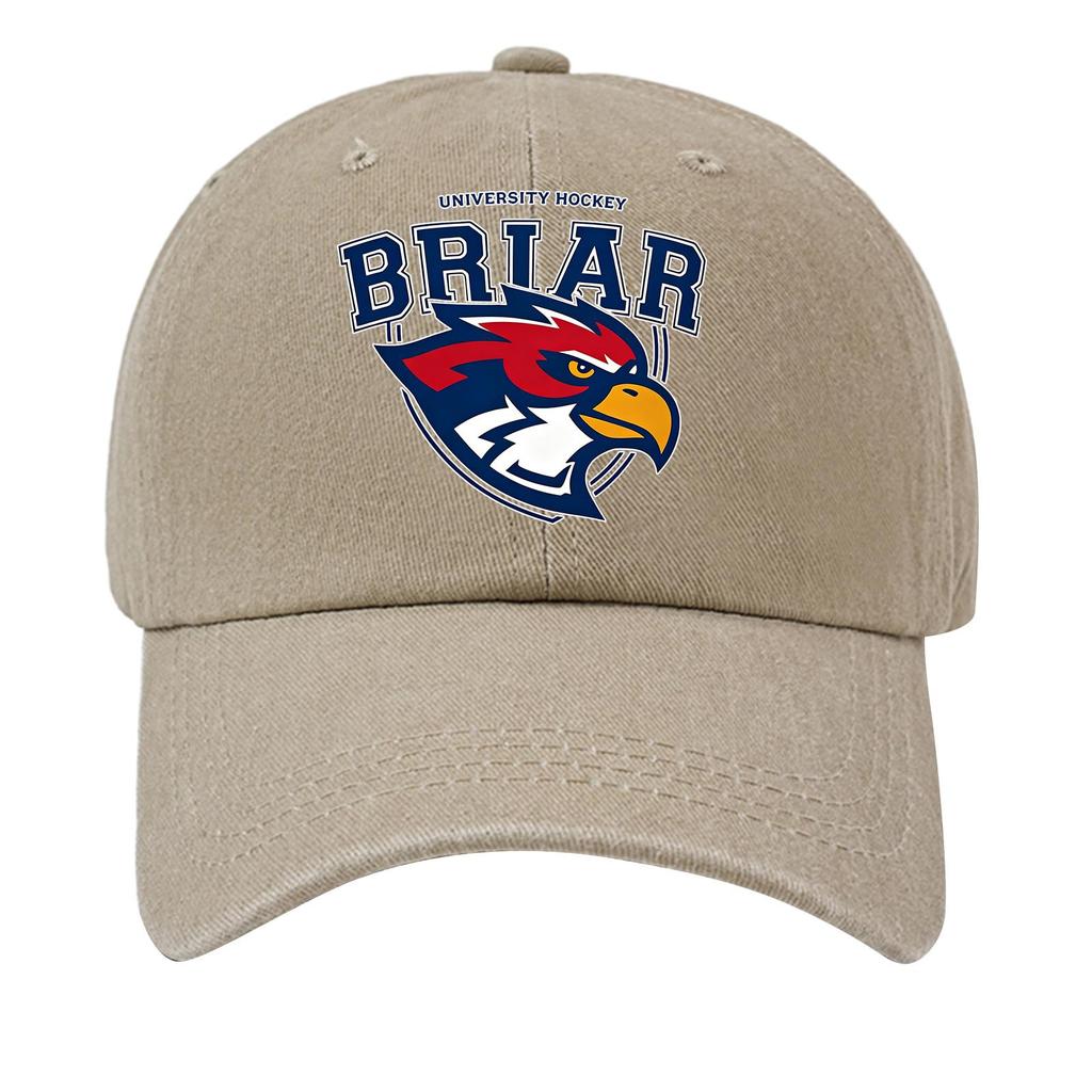 Washed Cotton Baseball Cap Soft Top Denim Hat Vintage Style Adjustable Strap Embroidered Logo Casual Outdoor Headwear
