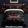 Set Biancheria da Letto Design Slipknot 1 Copripiumino + 2 Federe Morbido Traspirante Biancheria da Letto per la Casa
