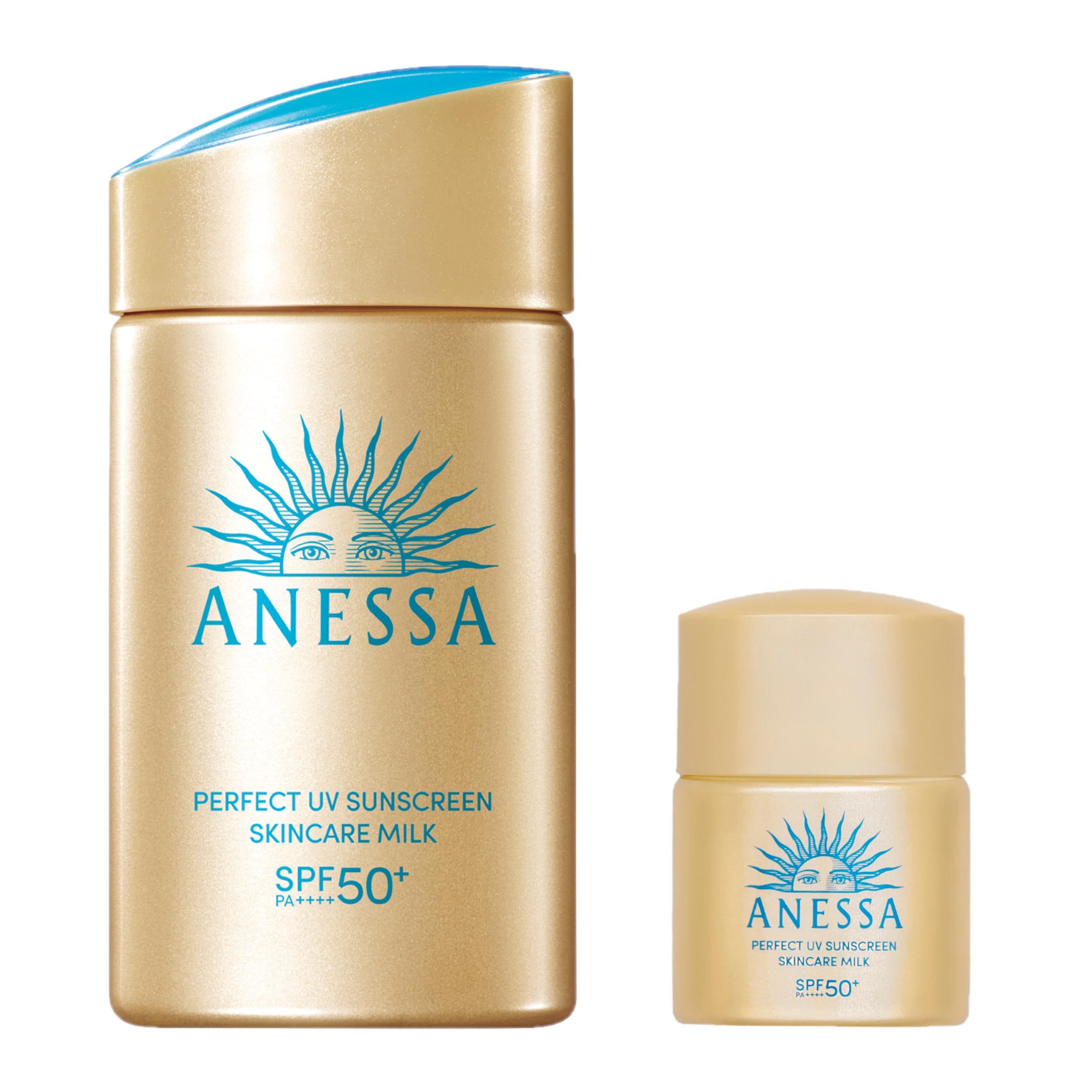 

ANESSA Perfect UV Молочко для ухода за кожей NA Мини-формат Большой 60 мл Солнцезащитный крем для лица и водостойкого макияжа 2024 + (Дополнительный набор) SPF50+ PA++++ Для тела, База,