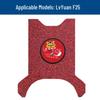 Durable Waterproof Anti-Slip Pedal Mats for Green Source F25 E-Bike/Scooter
