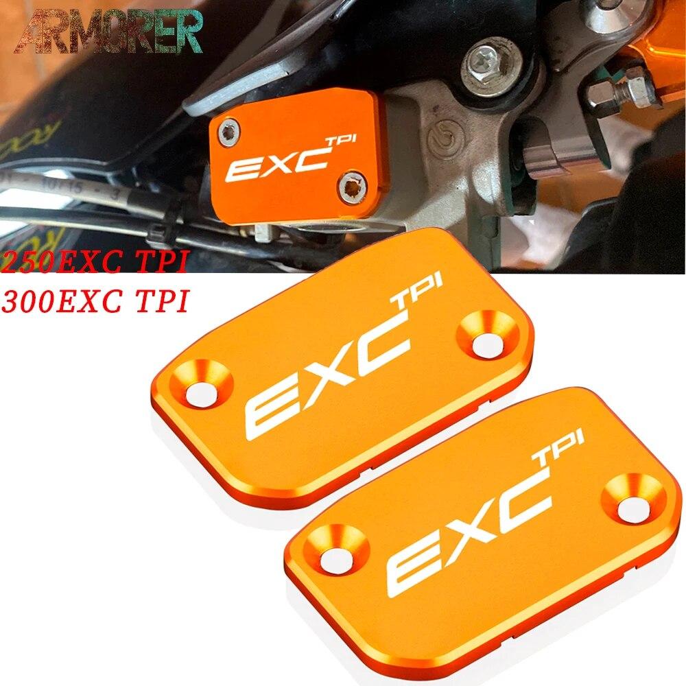 

For KTM 150 250 300 EXC TPI EXC150 EXC250 EXC 300 TPI Six Days Motorcycle CNC Aluminum Front Brake Fluid Reservoir Cover Cap