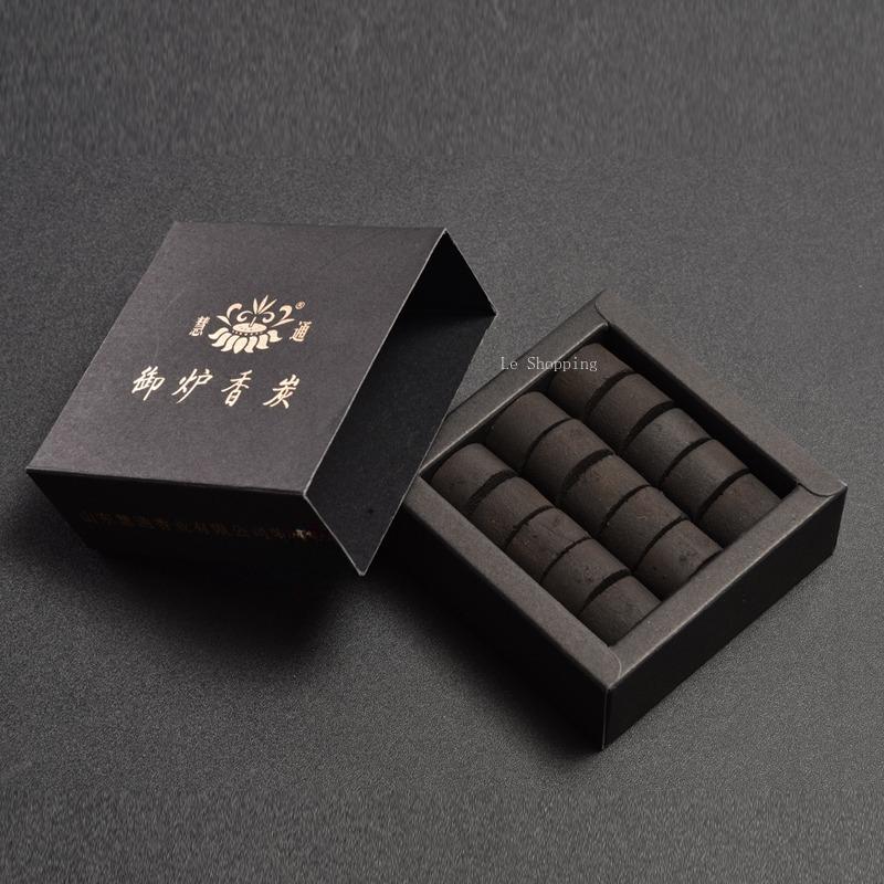 

15 Pieces/box Incense Charcoal Ball/Incense Seal Furnace Fire Buried Hand Stove Warming Carbon Incense Lore Supplies Purify Air Incense Charcoal