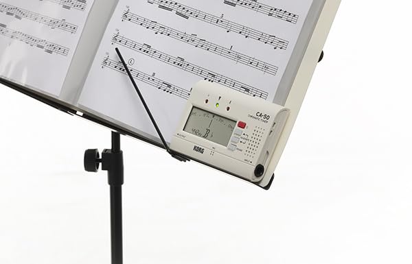 KORG CA-50 Chromatic Tuner: Ideal for wind bands, brass bands, orchestras, guitarists, vocalists, a cappella groups, and individual practice. Features