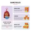 POP MART CRYBABY Vacation Mode On Series Plush Pendant [1 Piece] Pop Mart Gacha Gacha Blind Box Figure Plastic Model Premium Toy Soft Vinyl Original C