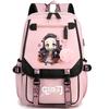 Sun Man Ghost Destroy Peripheral Backpack Large Capacity Teen Student School Bag USB Interface Computer Bag Travel Bag