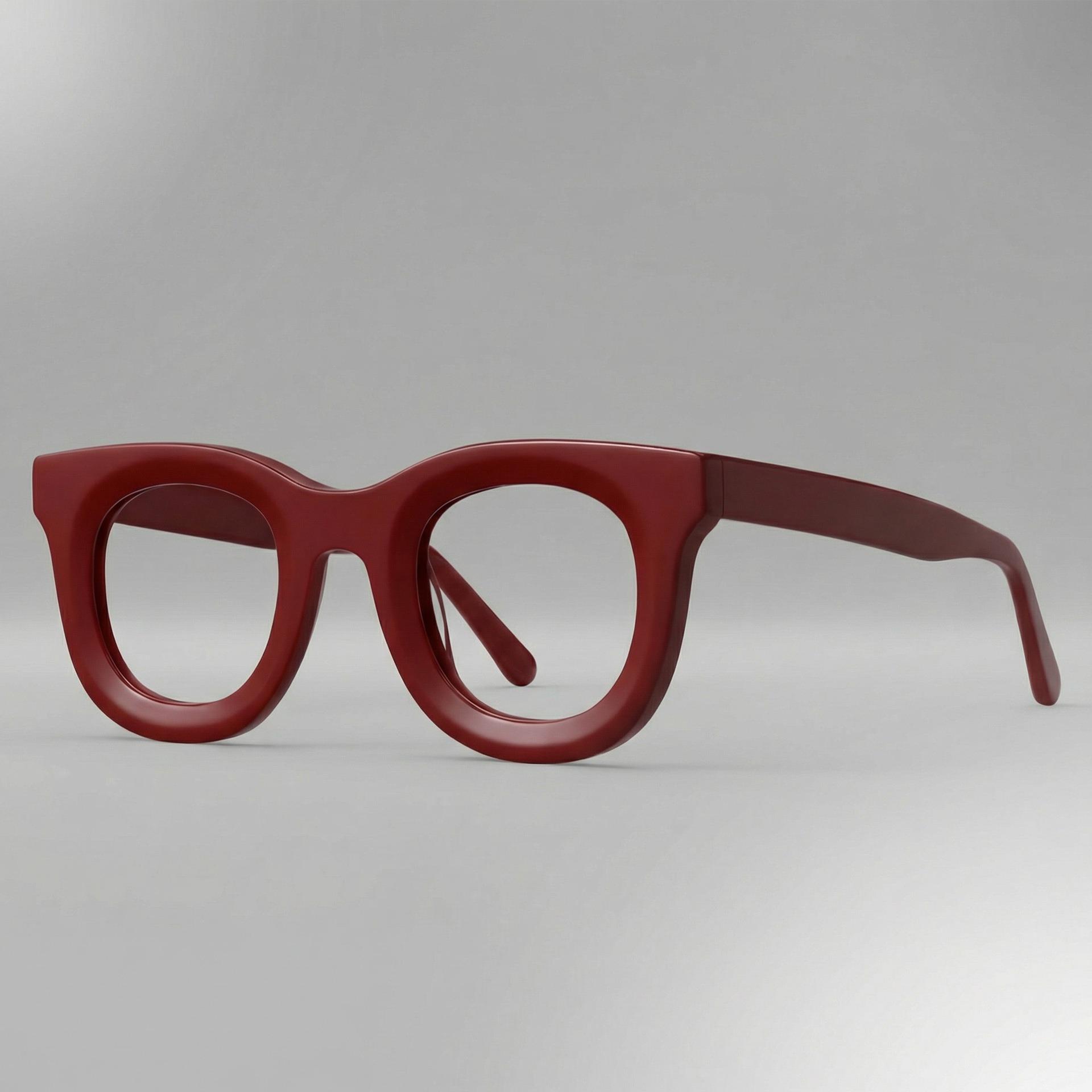 

Retro Acetate Reading Glasses Fashion Square Eyeglasses Rivet Resin Optical Presbyopic Spectacles Custom Diopter+50~+600 plastic demo lens красный
