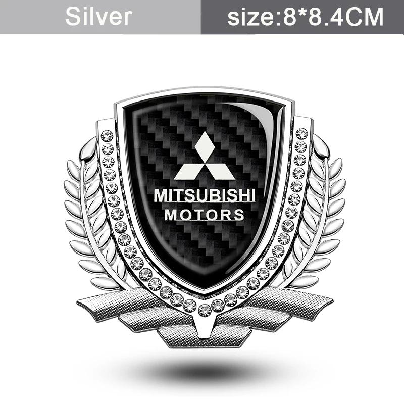 

Car Side Window Badge Emblem Sticker Accessories for Mitsubishi Lancer 9 10 ASX L200 Colt Pajero Outlander Eclipse Accessories срібний