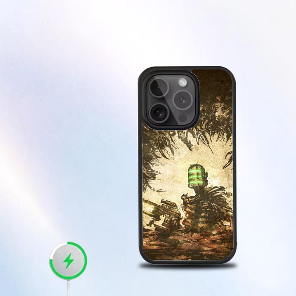 Game Dead Space Phone Case For IPhone 16 15 14 13 12 11 Pro Mini Max Soft Magnetic Cover