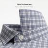 Chemise Casual à Manches Courtes à Carreaux pour Homme Shanshan