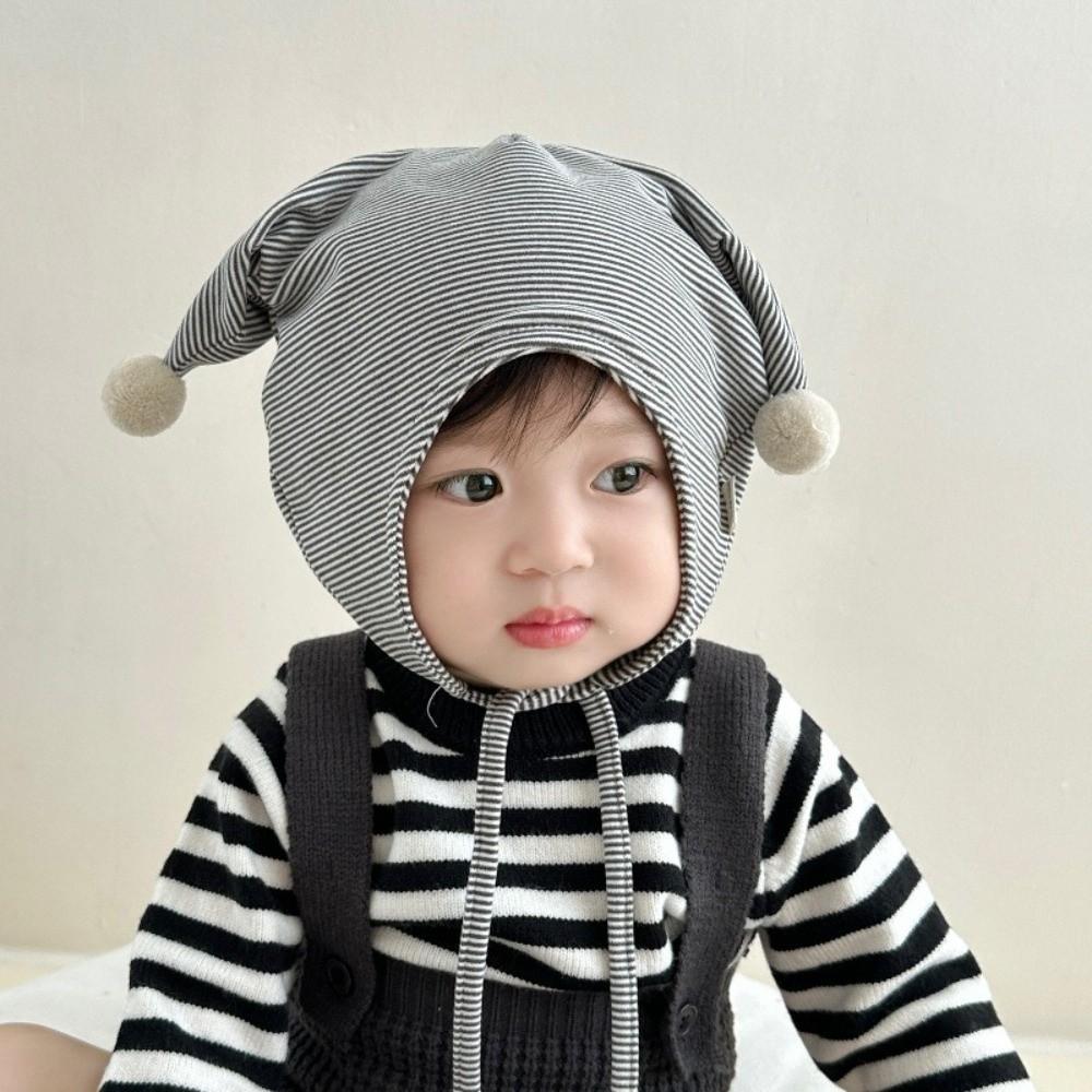 Cat Ear Baby Fetal Cap Soft Infant Bonnet Hat Ins Newborn Beanie Hat  Toddler