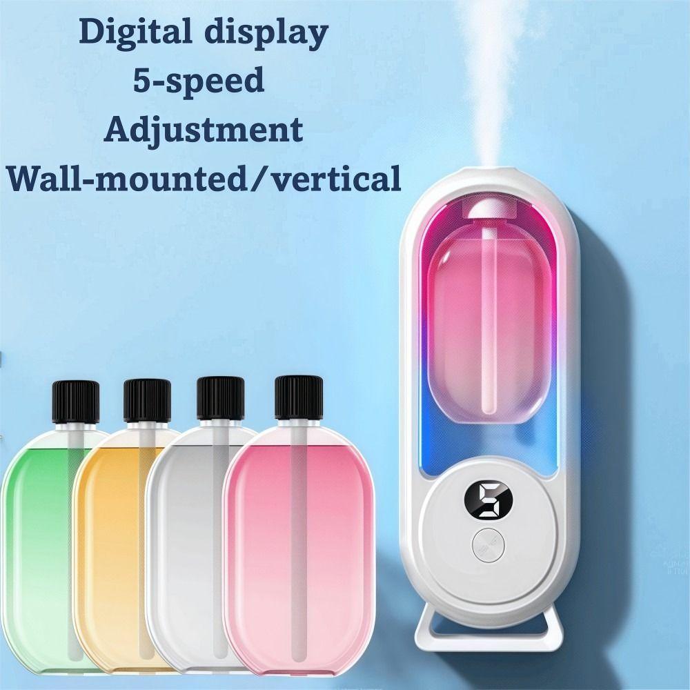 Digitální displej WC Deodorizační difuzér Dobíjecí Automatický Osvěžovač vzduchu s vůní Čistička vzduchu Domov