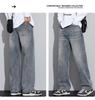 2025 Autumn/Winter Men's Retro High Street Loose Straight-Leg Jeans