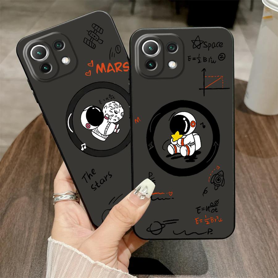Funda Phone Cover Case for Xiaomi Mi 11 14 12 12X 11T 12T Pro 13 Lite 10T Astronaut