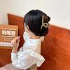 Large 13cm Matte Shark Hair Clip: Korean Style Celebrity-Inspired Ponytail Accessory