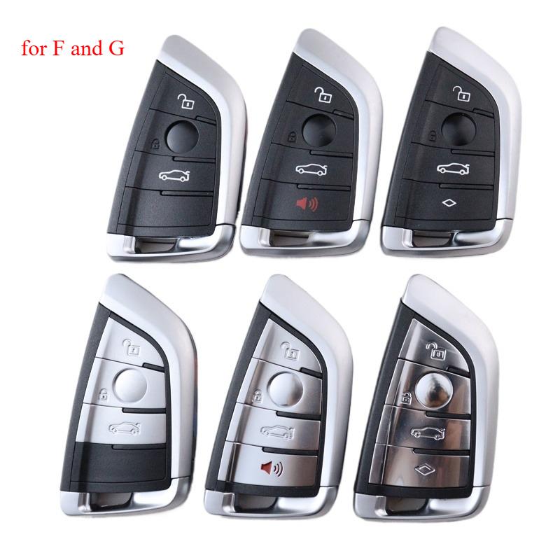 3 4 Buttons Car Key Fob Case Shell Housing For Bmw 1 2 7 Series X1 X5 X6 X5M X6M F G Class F15 F16 G30 7 Series G11 X1 F48 F39