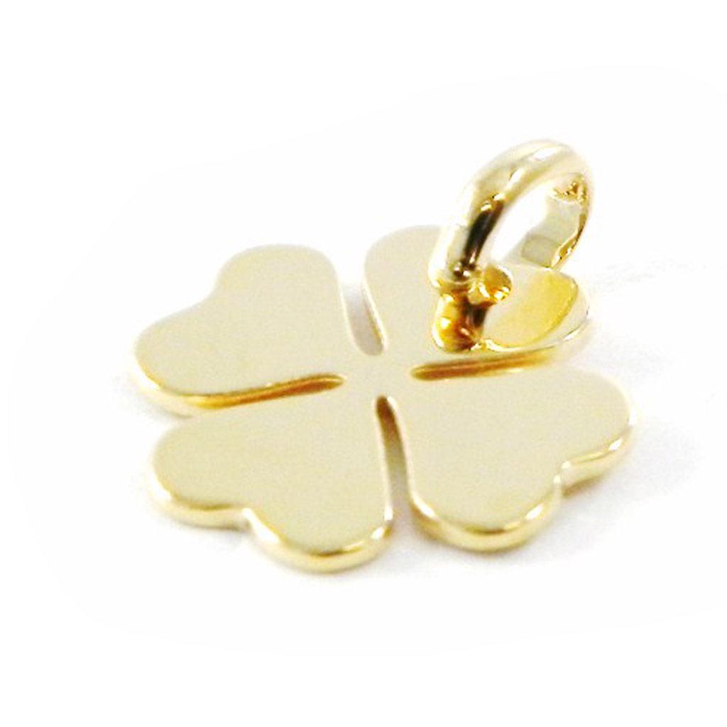 Les Trésors De Lily [C6354] - Pozlacený přívěsek 'Jetel' - 15x15 mm